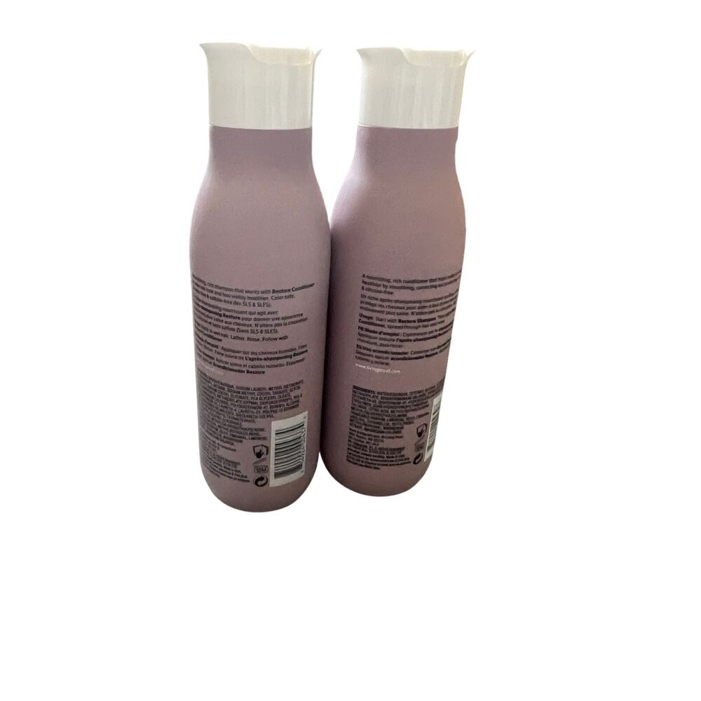 Living Proof Restore Shampoo & Conditioner Duo Set 8.0 Fl Oz Each Full Size - Picture 7 of 7